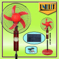 Low price 16" air conditioner fan covers 24 LED outdoor solar fan with 1350RPM